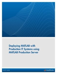 Deploying Matlab Applications